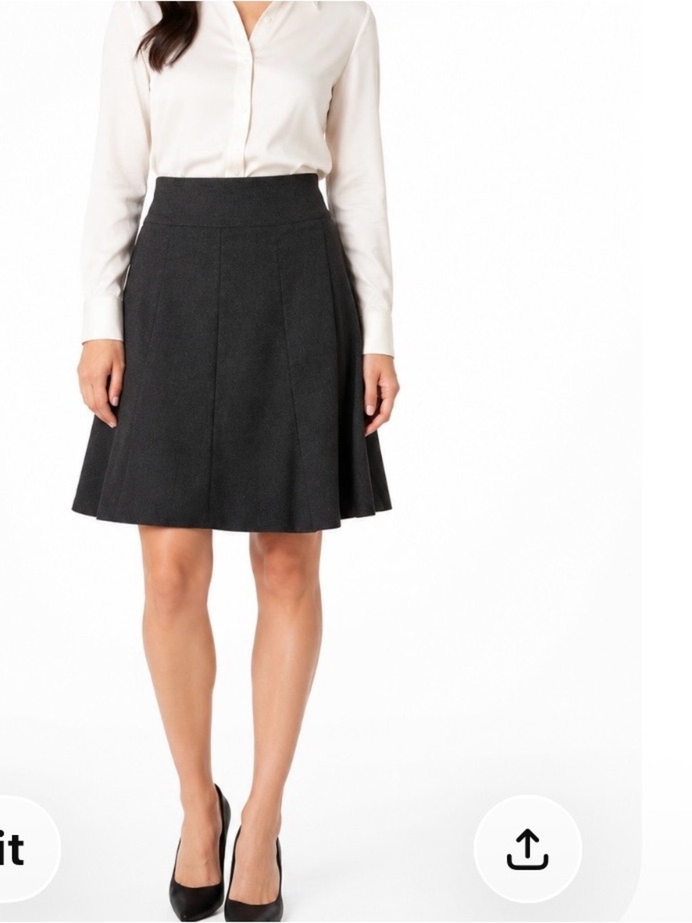 Black Work / Career Skirt Size 5